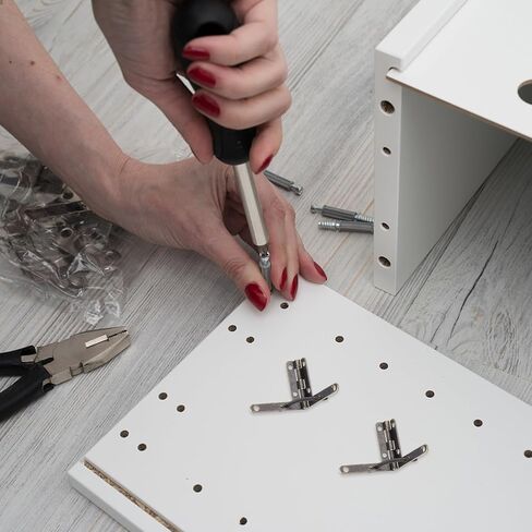 12pcs 90° 30X33mm Wooden Box Supports Hinge for Small Wooden Jewelry Boxport Lid Stay Stop Hinge in Saudi Arabia
