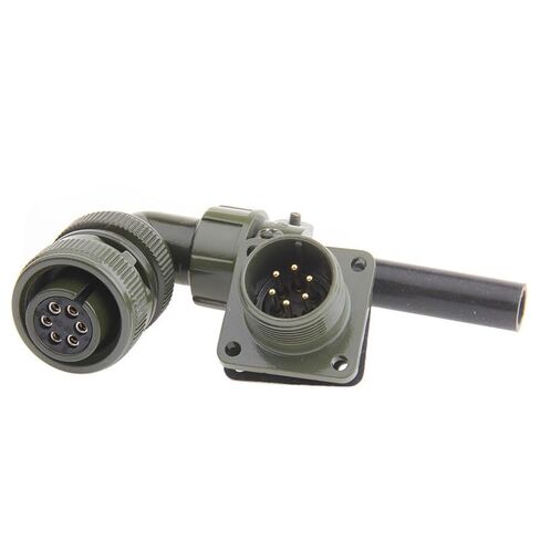 MS5015 6 دبوس موصل قابس الطيران القياسي العسكري الأمريكي MS3108A 14S-6S MS3102A 14S-6P in Kuwait