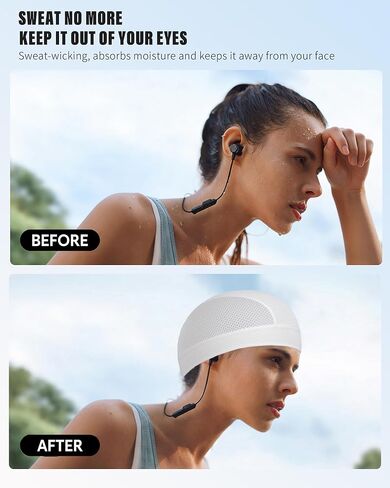 ROYBENS 2 Pcs Cooling Skull Caps for Men & Women, Breathable Mesh Lightweight Quick Dry Sports Helmet Liner Skull Cap in Saudi Arabia