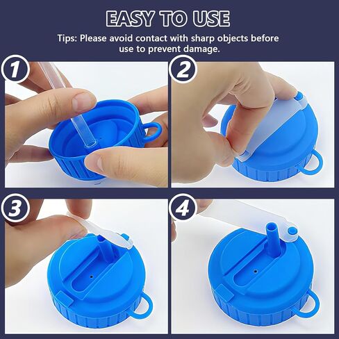 2-Pack Soda Can Lids With Reusable Straws BPA Free Can Covers For Soda With Portable Straw Container .Fits For Stardard Size(2.13inch) Soda Beer,Energy Drink Cans.Spill-Proof Keep Carbonation in Saudi Arabia