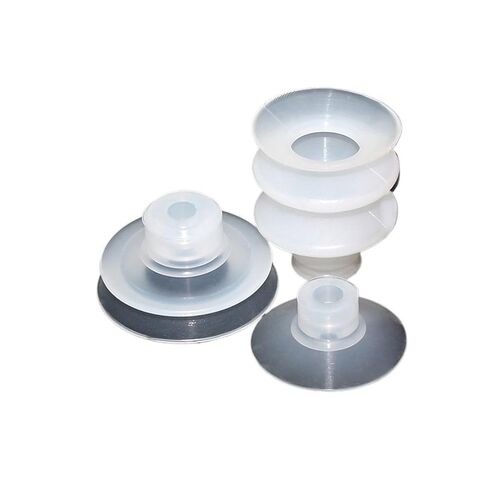 1PCS SP-06/08/10/12/15/20/25 Single Layer Round Soft Silicone Rubber Pneumatic Vacuum Sucker(External diameter15,SP) in Saudi Arabia