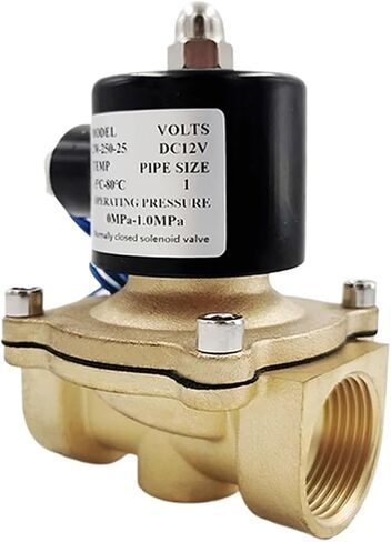 1/2 "3/4" 1 "صمام الملف اللولبي الكهربائي DN15 DN20 DN25 N/C صمام هوائي للمياه النفط الهواء 220 فولت التيار المتناوب (3/4") in Kuwait
