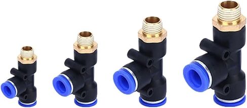 50/100 قطعة PD4-M5/PD6-M5/PD6-02 موصل سريع منظم ضغط صمام الخانق ملحقات الضاغط تركيبات هوائية (PD4-01 100 قطعة) in Kuwait