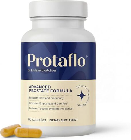 Prostate Supplements for Men 2 Pack - Supports Urinary Flow & Bladder Control | Probiotics + Black Walnut, Nettle, Turmeric, Lycopene, Pumpkin Seed, Vitamin D3 & K2, Zinc + Selenium, 60 Caps in Saudi Arabia