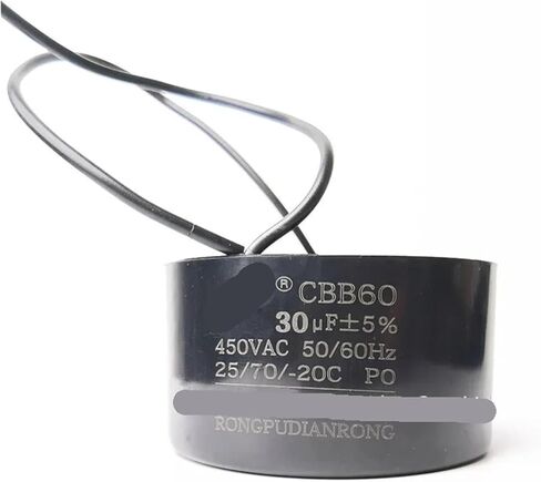 CBB60 Stainless Steel deep Well Pump Capacitor 450V 15UF 20UF 25UF 30UF 35UF 40UF 45UF 50UF 60UF 70UF 80UF Oil Pump Capacitor (Size : 35UF 40X75MM) in Saudi Arabia