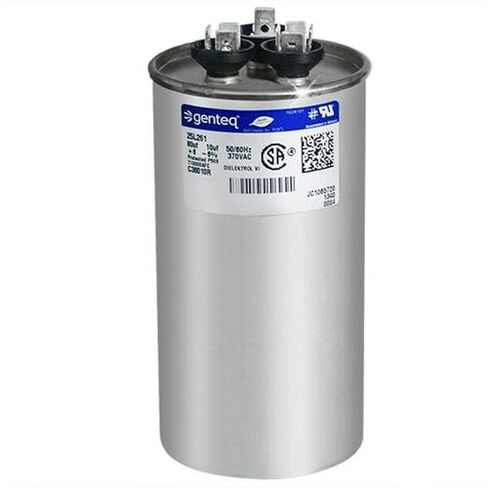 Mars 12201 - 80 + 10 uF MFD x 370 VAC Genteq استبدال مكثف مزدوج مستدير # C38010R / 27L261 in Saudi Arabia
