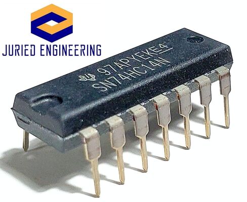 SN74HC14N SN74HC14 74HC14 محولات Hex Schmitt-Trigger صديقة للوحة التجارب IC DIP-14 (عبوة من 5) in Kuwait
