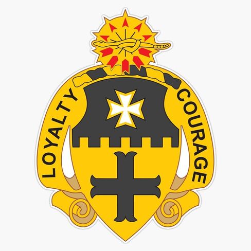 HOF Trading 5Th Cavalry Regiment Vinyl Sticker Waterproof Decal Laptop Wall Window Bumper Sticker 5" in Saudi Arabia