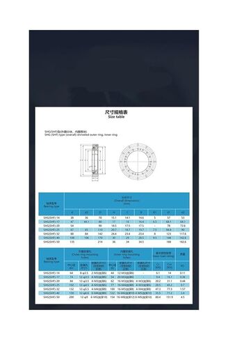Cross Roller Bearing SHF/SHG25 Inner Diameter: 67mm; Outer 110mm; Thickness: 20.7mm in Saudi Arabia