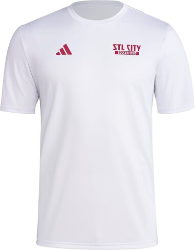 adidas Mens St. Louis City Sc Local Warp Pre-Game Short Sleeve T-Shirt in Saudi Arabia