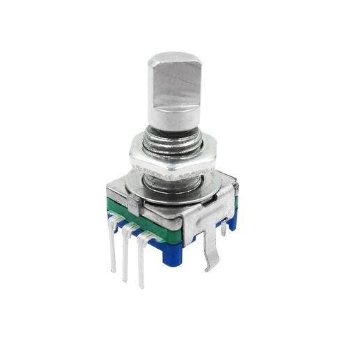 2 قطعة EC11 مقاوم للماء التشفير الدوارة مقياس الجهد الرقمي سليم 360 درجة دوران IP67 تصنيف (10 مللي متر زهر البرقوق) in Saudi Arabia