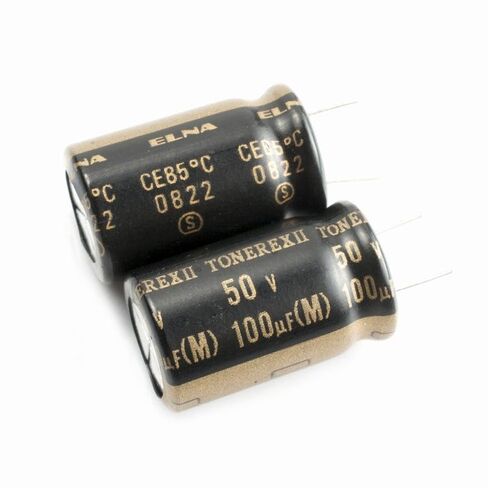 10 قطعة Elna ROB TONEREX II Series 100 فائق التوهج 50V100uf 10X16 مُكثَّف كهربائيًا الصوت in Kuwait
