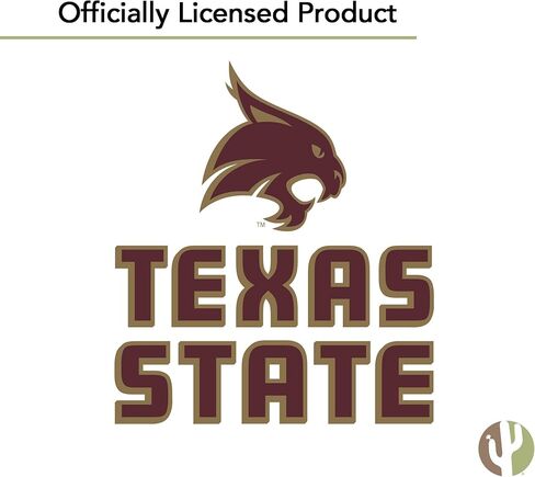 Desert Cactus Texas State University Sticker TXState Bobcats Vinyl Decals Laptop Water Bottle Car Scrapbook T5 (Type 5-1) in Saudi Arabia