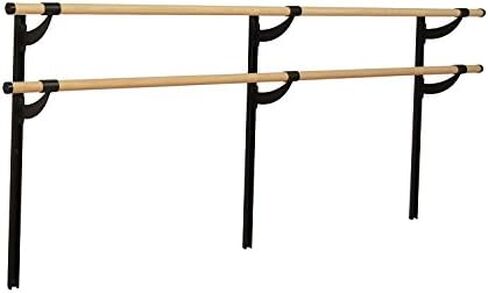 VITA Barre Wall-Mounted Ballet Barre, Wood | Adjustable Height, Made in USA, Home, Studio or Gym Exercise Equipment for Kids & Adults | Dance, Fitness, Pilates in Saudi Arabia
