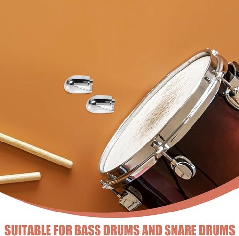 Milisten 15 قطعة من عروات طبلة Snare ذات طرف واحد مع موصلات خطاف مخلب بديلة ملحقات أجهزة الطبل لطبول Snare وBass سهلة التركيب مجموعة أجزاء للقرع in Saudi Arabia