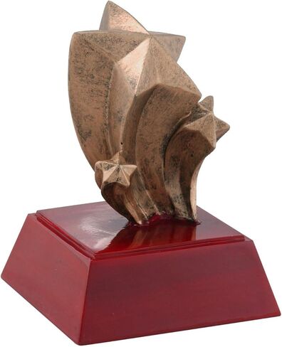 Decade Awards Star Trophy - 4 Inch Tall | Engraved Rising Star Award - Customize Now in Saudi Arabia