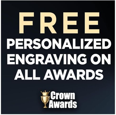 Personalized 10.75" Galaxy Star Acrylic Trophy Award for Corporate, Sports, Retirement, Customized Employee Appreciation Awards Engraved with Your Art Text in Saudi Arabia