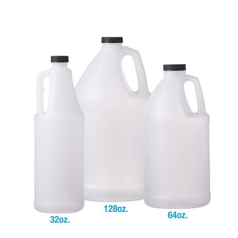 Consolidated Plastics Round Jug with Cap, HDPE, 32oz., 12 Piece in Kuwait