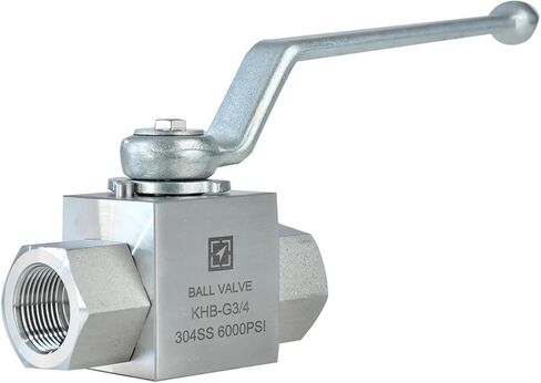 1/4 3/8 1/2 Inch Female Thread High Pressure Ball Valve High Pressure Hydraulic Ball Valve 1Pcs(1/4",High Temperature) in Saudi Arabia