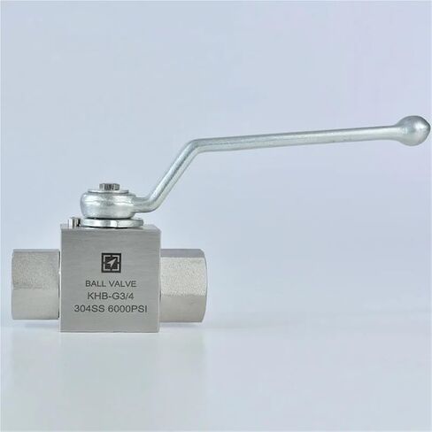 1/4 3/8 1/2 Inch Female Thread High Pressure Ball Valve High Pressure Hydraulic Ball Valve 1Pcs(1/4",High Temperature) in Saudi Arabia