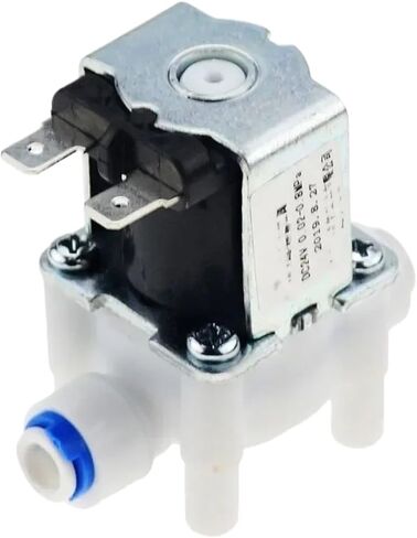 1/4" Normally closed Electric Solenoid Valve Magnetic DC12V 24V AC220V Water Air Inlet Flow Switch Washing Machine Dispenser(DC 12V) in Saudi Arabia