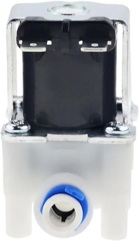 1/4" Normally closed Electric Solenoid Valve Magnetic DC12V 24V AC220V Water Air Inlet Flow Switch Washing Machine Dispenser(DC 12V) in Saudi Arabia