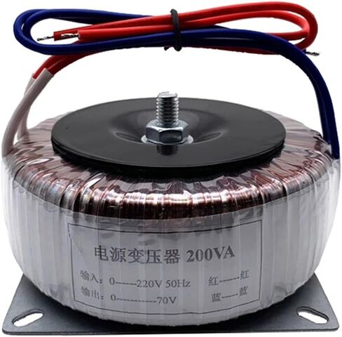 200 واط محول حلقي 220 فولت إلى 50 فولت 86 محرك متدرج سائق محول الطاقة 60V70V80V(80 فولت) in Kuwait