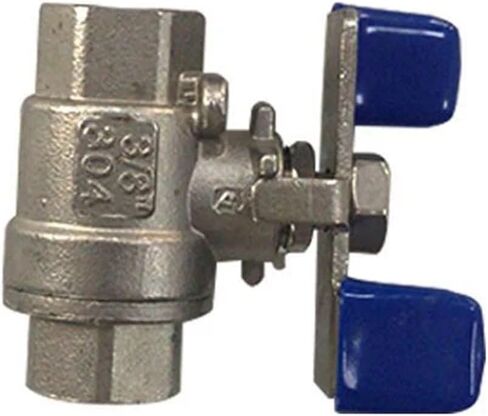 1/2 3/4 1 1-1/4 1-1/2 2 Inch Stainless Steel Ball Valve Two-piece Ball Valve 1Pcs(1/2") in Saudi Arabia