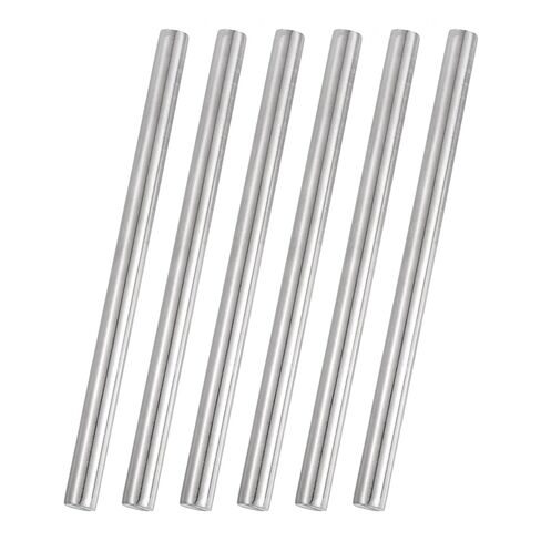 MECCANIXITY 304 Stainless Steel Round Rod, 1/4" Diameter x 12 Inches Long Metal Solid Shaft Smooth Rods for Industry Crafts Model Metal Working, 6.35mm x 305mm in Saudi Arabia