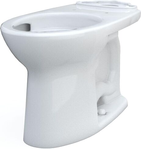 وعاء مرحاض TOTO Drake بارتفاع عالمي TORNADO FLUSH مع 10 بوصة خشنة وCEFIONTECT، قطن أبيض - C776CEFG.10#01 in Saudi Arabia