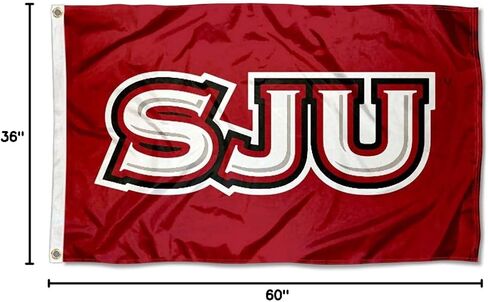 علم شعار سانت جوزيف هوكس SJU in Saudi Arabia