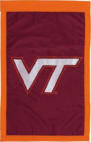 NCAA Virginia Tech Hokies Double Sided 29 x 44-Inch Applique Flag in Saudi Arabia