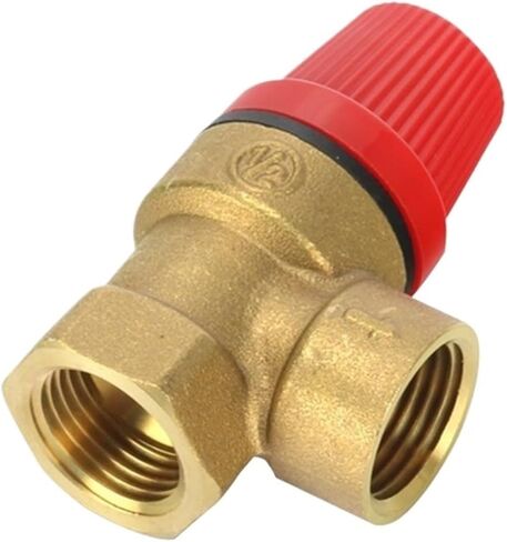 Brass Safety Valve Drain Relief Switch Inner & Outer Wire Brass Safety Valve 1/2 3/4 1Pcs(1/2",MALE FEMALE_3BAR) in Saudi Arabia