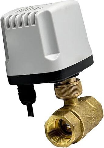 1/2 3/4 1 Inch Full Bore Motorized Ball Valve 3-Wire Or 2 Wire Brass Electric Ball Valve Big Orifice Valve Body 1Pcs(1",24VDC_CR03) in Saudi Arabia