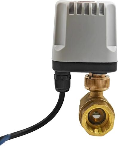1/2 3/4 1 Inch Full Bore Motorized Ball Valve 3-Wire Or 2 Wire Brass Electric Ball Valve Big Orifice Valve Body 1Pcs(1",24VDC_CR03) in Saudi Arabia