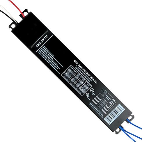 استبدال OHLECTRIC لصابورة سيلفانيا QTP4X32T8/UNV ISN-SC، Philips ICN-4P32-N، Keystone KTEB-432-UV-IS-N-P، لـ 4 مصابيح فلورسنت T8 - 120-277 فولت - 32 وات in Saudi Arabia
