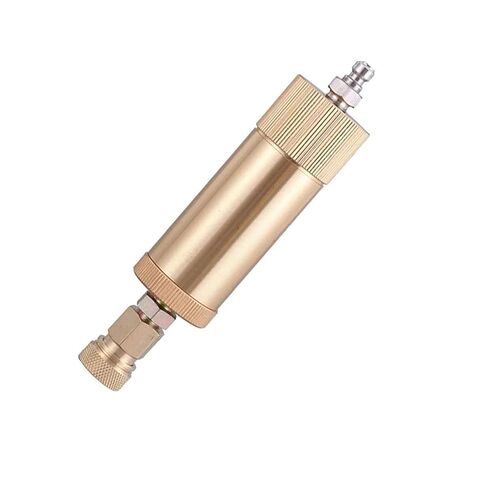 Air Filter Water Oil Submersible Separator Portable High Pressure PCP Pump Waterproof Air Compressor Quick Connector Blue(Blue) in Saudi Arabia