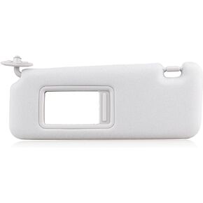 Car Left Driver Side Sun Visor Sunvisor Sunshade for Scion TC 2005 2006 2007 2008 2009 2010 Black