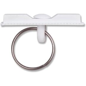 خطافات السقف ClikMagnet العادية - مغناطيسات قوية لتعليق العروض واللافتات والمزيد - مغناطيسات بوزن 5 رطل - عبوة من 20 قطعة، بيضاء in Kuwait