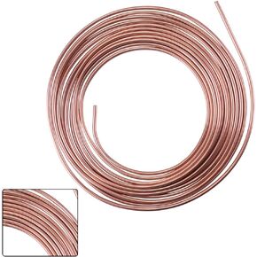 25 Ft. 3/16 OD Copper Nickel Brake Line Tubing Coil Kit 25 Ft of 3/16" x 25' Brake Tubing