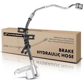 A-Premium Front Passenger Side Brake Hydraulic Hose Compatible with Select Ford and Mercury Models - Explorer/Mountaineer 2002 2003 2004 2005 - Replace# 4L2Z2078AA