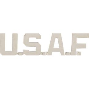 United States Air Force USAF Letters Lapel Pin in Saudi Arabia
