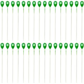 200 Pcs Corsage Boutonniere Pins Teardrop Colored Pearl Head Pins Wedding Bouquet Pins for Fabric, Jewelry DIY, Wedding Flower Decorations（Colour/SD）