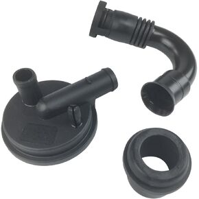 Bapmic 028129101E Crankcase Vent Valve with Gasket and Breather Hose for Volkswagen VW Golf Jetta MK4 1.9 TDI