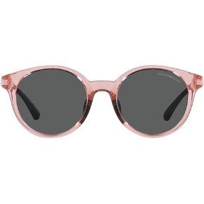 Emporio Armani Girls' Ek4185f Low Bridge Fit Round Sunglasses