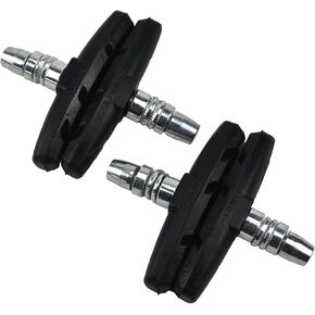 زوجان من وسادات فرامل الدراجة، مجموعة وسادات فرامل على شكل حرف V للدراجة مقاس 70 مم، وسادات فرامل على شكل حرف V من المطاط للدراجات MTB، وسادات فرامل الدراجة الجبلية، لا تصدر ضوضاء ولا تنزلق in Kuwait