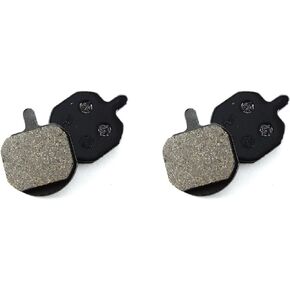 Resin Organic Semi-Metal Brake Pads for Hayes Sole Cannondale GX-C GX2 MX2 MX3 MX4 MX5 CX GX MX, Smooth Braking,Low Noise, Long Life, Kevlar, Copper, 2 Pairs