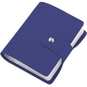 Leather Credit Card Holder, Business Card Organizer with 60 Card Slots, RFID Blocking Card Case for Storing and Preventing Credit Card or Business Card Loss (Black) in Kuwait