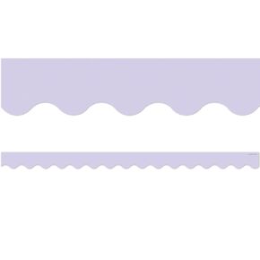 Teacher Created Resources Lavender Scalloped Border Trim, 35 Feet
