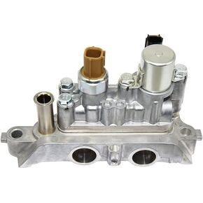Variable Valve Timing VVT Solenoid 15810-R70-A04 Front Spool Valve Assembly Compatible with 08-12 Accord, 10-12 Crosstour, 08-17 Odyssey, 09-15 Pilot Replaces # 918-056